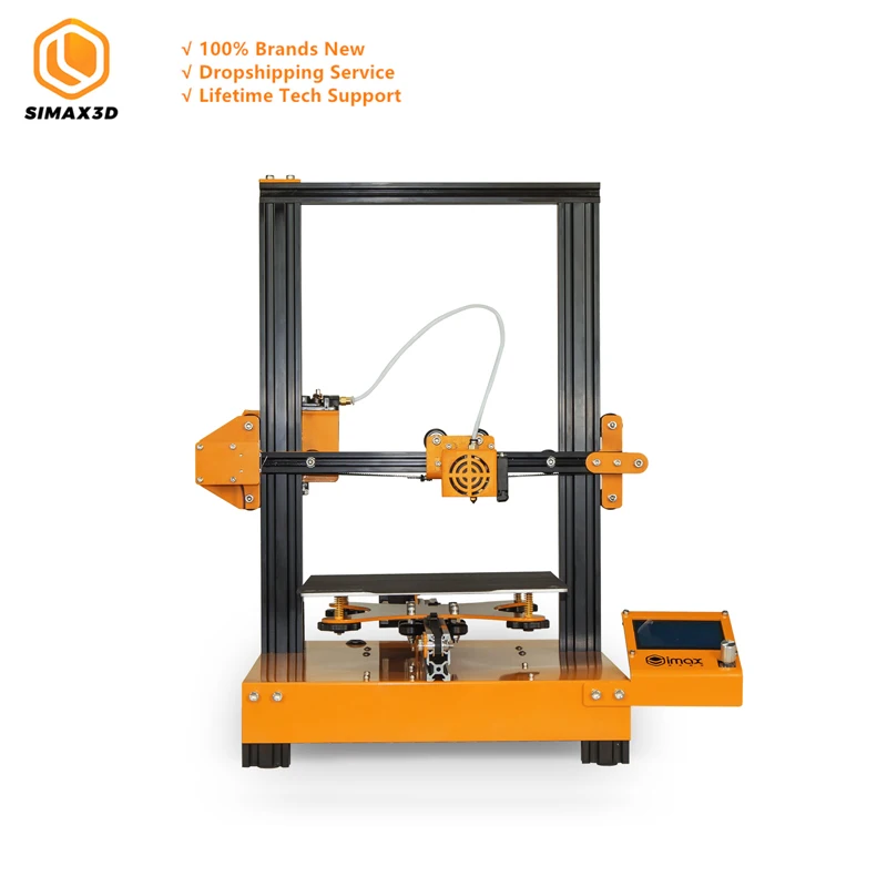 Golden SIMAX3D Mi-M200 промышленного класса 3D принтер настольный Большой размер высокая точность fdm домашний 3d принтер образовательное оборудование - Цвет: Golden
