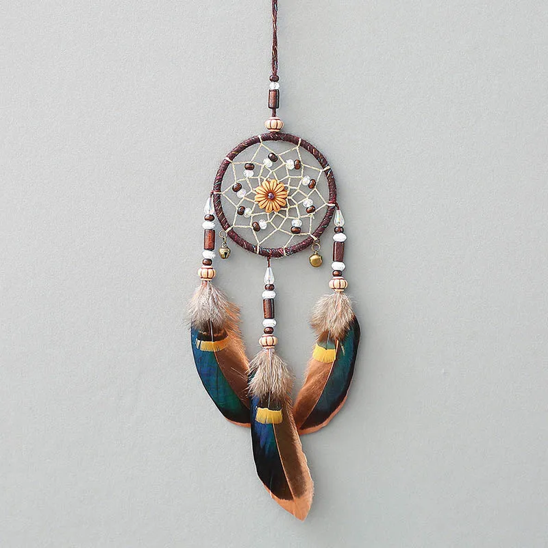 Вешалки для автомобилей тканые изделия ручной работы 7 см dream Cather net украшение