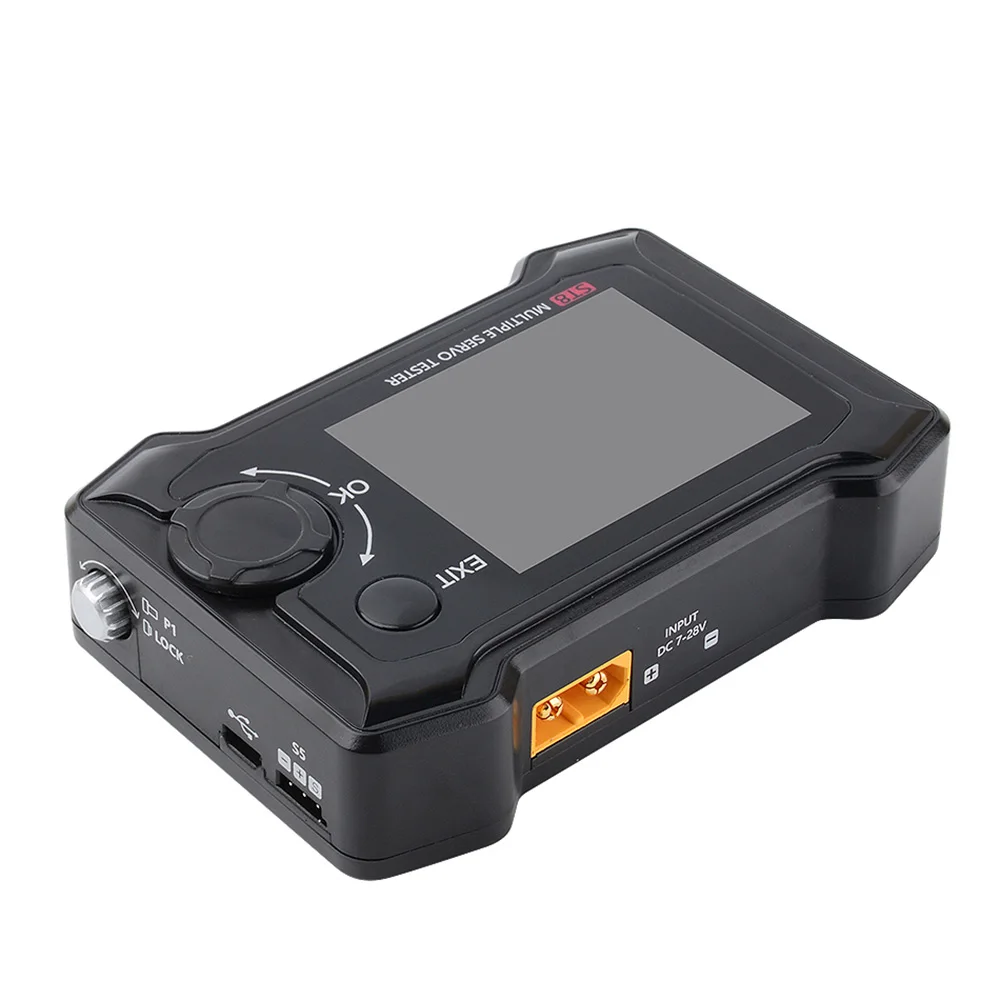 ToolkitRC ST8 8CH 100W 2A 7-28V ЖК-дисплей Servo специальный измерительный прибор PWM/PPM/SBUS сигнальный Скорость вкладыш шаг Servo анализатор 4 канальный программы