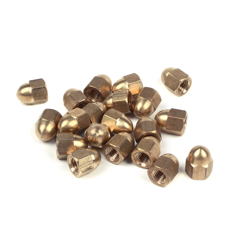 Промо акция! 20 шт. M5 резьбовой диаметр купольная головка латунная крышка желудь