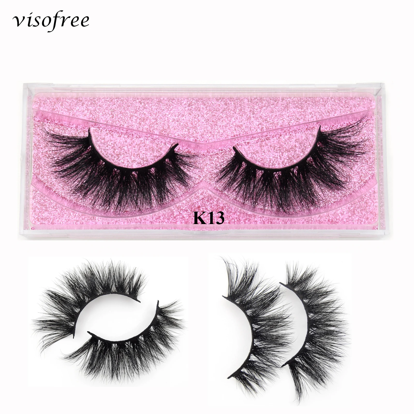 Visofree ресницы норковые мягкие из искусственного материала макияж Maquiagem 3D
