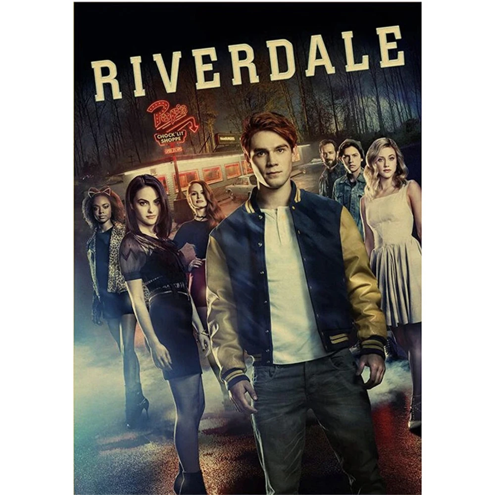 Картина из алмазов Riverdale DIY 5D полная вышивка Алмазная мозаика набор для алмазной