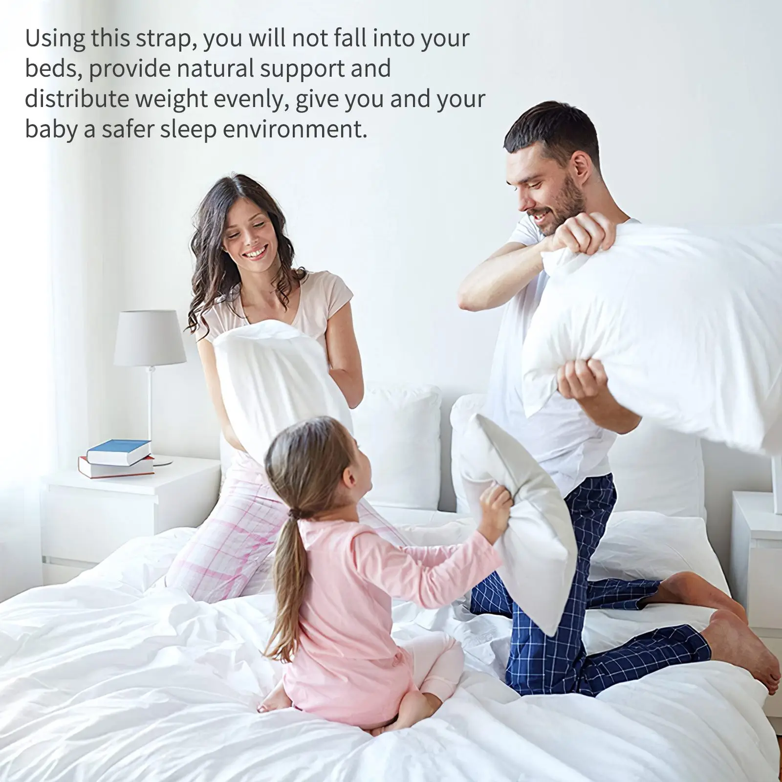 Bed Bridge Twin Maker Durable Connector Fixed Strap Gaps Filler Mattress Link Retaining Belt | Дом и сад