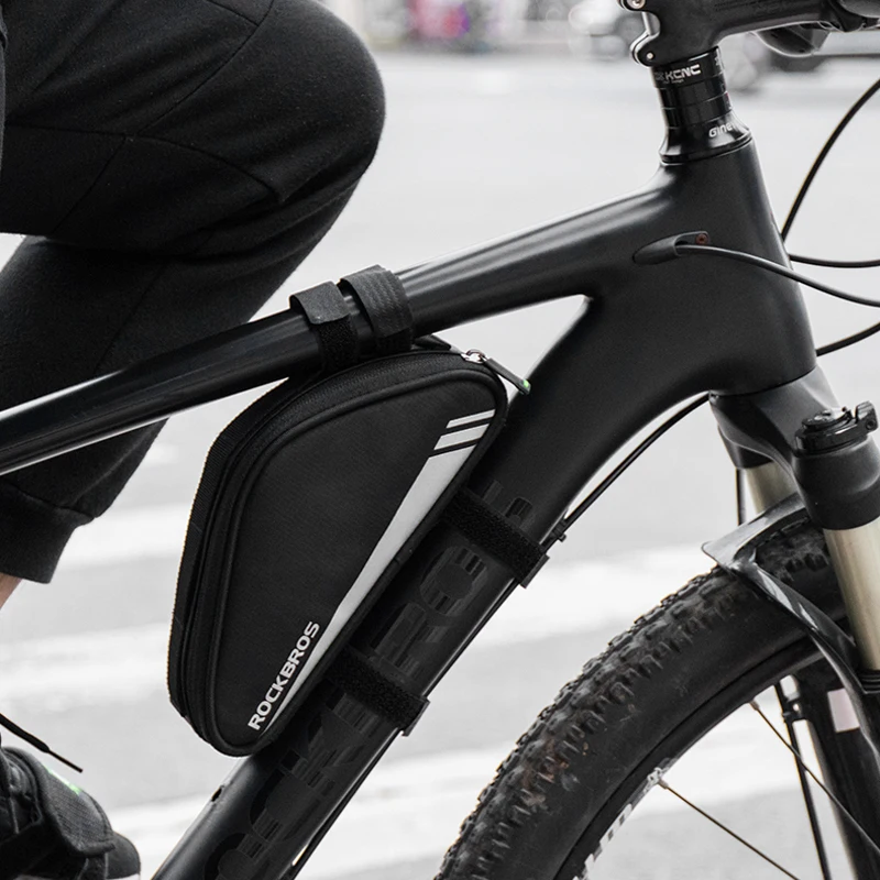 Велосипедная треугольная сумка ROCKBROS на переднюю трубу велосипедной рамы