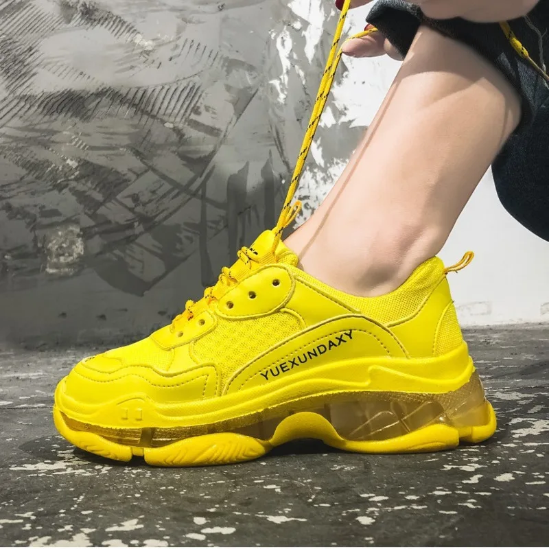 SNURULAN/2019 женские кроссовки на толстой платформе белые ботинки массивном каблуке