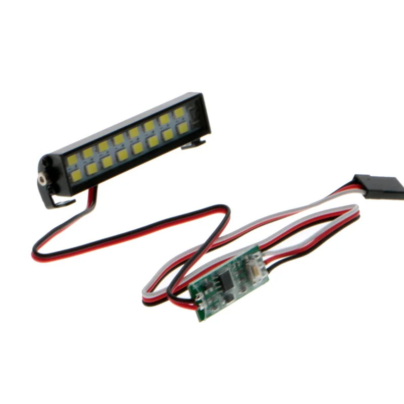 For Traxxas Trx4 Axial SCX10 RC Crawler LED Light Bar Spotlight for 90046 D90 Tamiya CC01 KM2 Body Shel | Игрушки и хобби