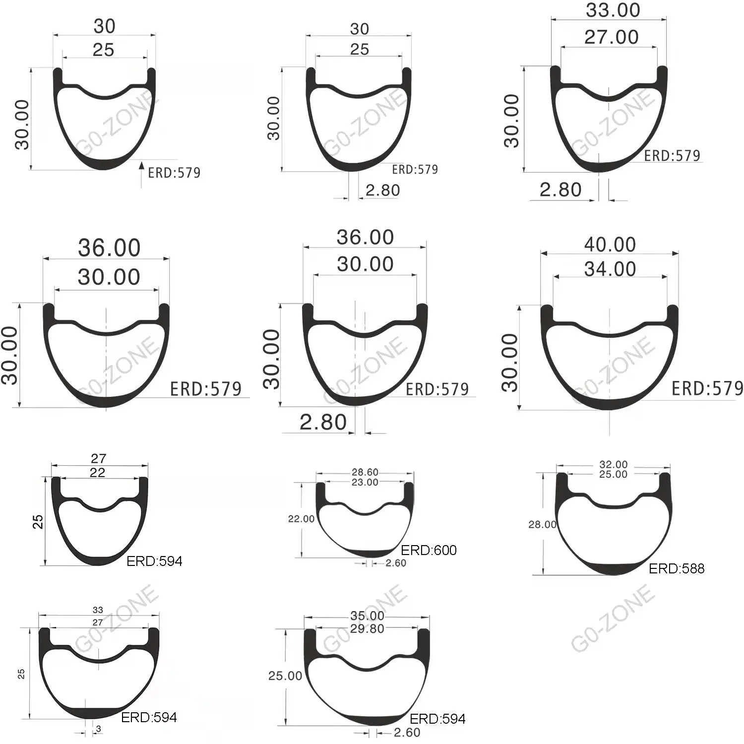 Бескамерные карбоновые колеса Fastace DA206 29er MTB