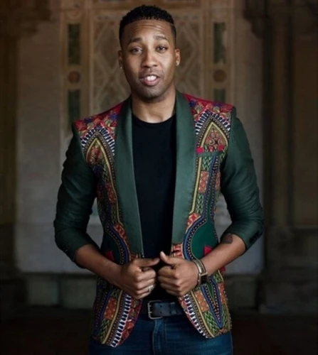 

Mens Casual Blazers Slim Fit Casual African Print Coats African Dashiki One Button Suits Bridegroom Coat Jacket Men Tops