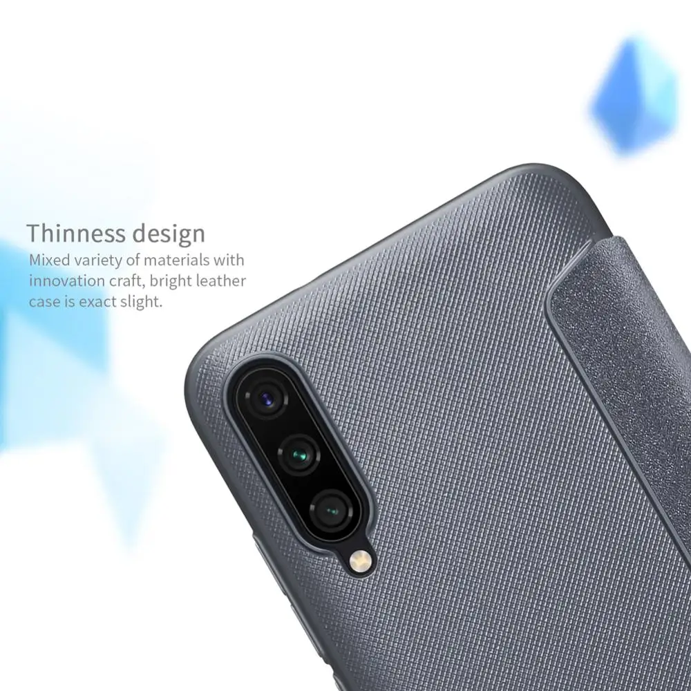 Filp чехол для Xiaomi mi A3 CC9e CC9 NILLKIN блестящий супер тонкий флип-чехол pu кожаный чехол для Xiaomi mi A3 mi CC9e