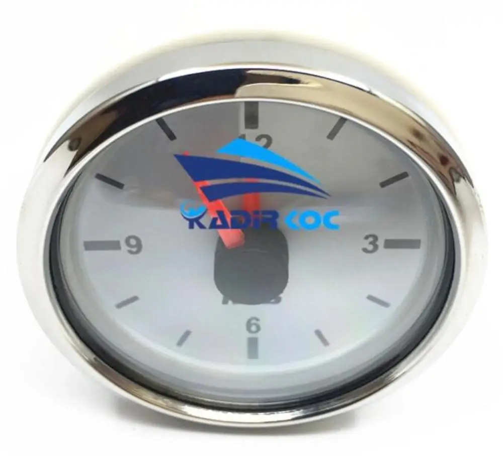 1 шт. 52 мм часовые часы автоматические измеритель времени 12 В/24 В для лодок