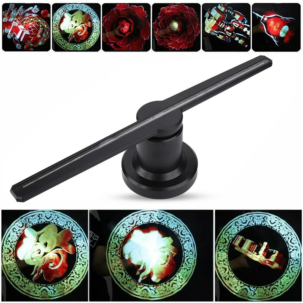 3D голографический проектор голограмма светодиодный дисплей вентилятор