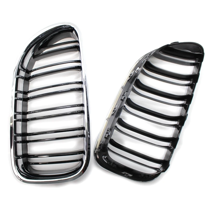 Передняя почечная двойная линия Решетка Спортивный гриль Замена для-BMW 6 серии F06