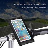 bicycle mobile phone bracket navigation universal bracket riding equipment accessories touch screen rainproof mobile phone bag