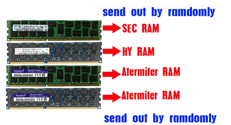 Atermiter X79 X79G материнская плата LGA2011 мини-ATX combos E5 2690 C2 SR0L0 ЦП 4 шт. x ГБ = 16 DDR3 ОЗУ 1600 МГц