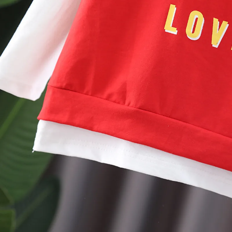

Spring Autumn Baby Clothes Children Fashion Boys Girls Letter Hoodies Toddler Casual Clothing New Infant Cotton Kids Tracksuits