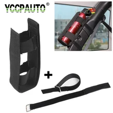 YCCPAUTO 1 компл. Ткань Оксфорд рулон бар Огнетушитель держатель для Jeep Wrangler TJ YJ JK CJ автомобильные аксессуары