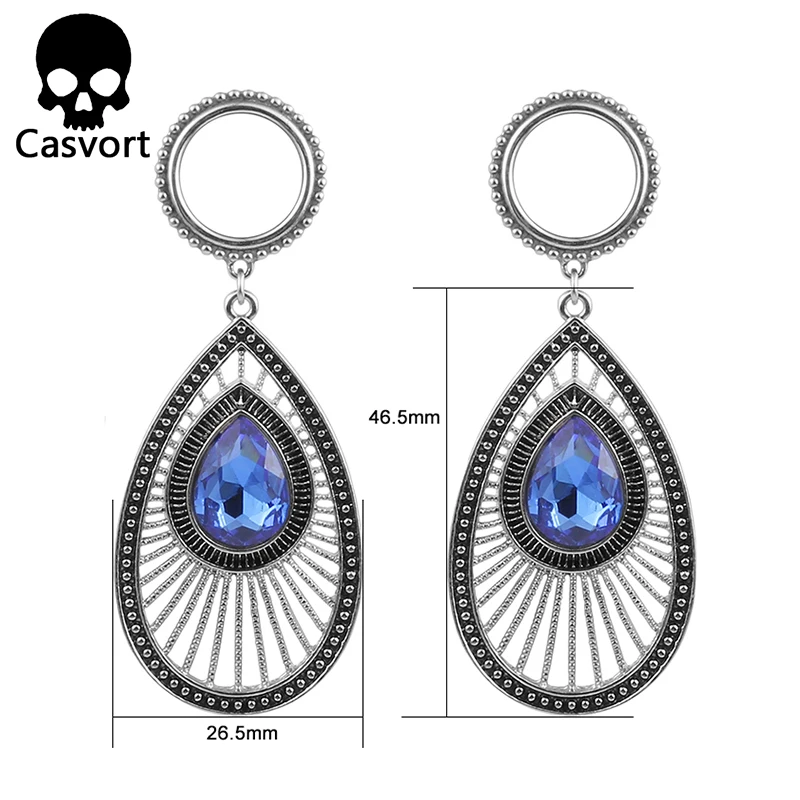 Casvort Новинка Висячие ушные вкладыши для пирсинга ювелирные изделия из