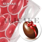 3D поликарбонатная форма для шоколада, толстые пасхальные яйца, форма для шоколада, инструменты для выпечки, кондитерские инструменты для украшения тортов, хлебобулочные Инструменты