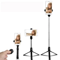 wireless bluetooth tripod selfie stick with remote control for iphone huawei samsung android mobile monopod selfie stand shutter