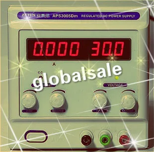 Бесплатная доставка ATTEN APS3005Dm Регулируемый DC источник питания 0-30 в/0-5A