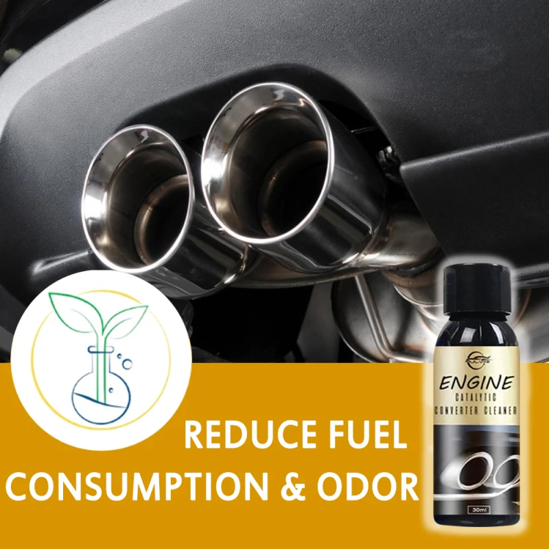NEW Engine Catalytic Converter Cleaner Cleaning Agent Car Carbon Removal Anti-Wear Clean Accessories TSLM1 | Автомобили и