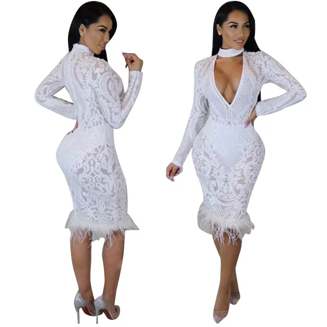 Осенне зимние женские платья из искусственного меха с блестками однотонное