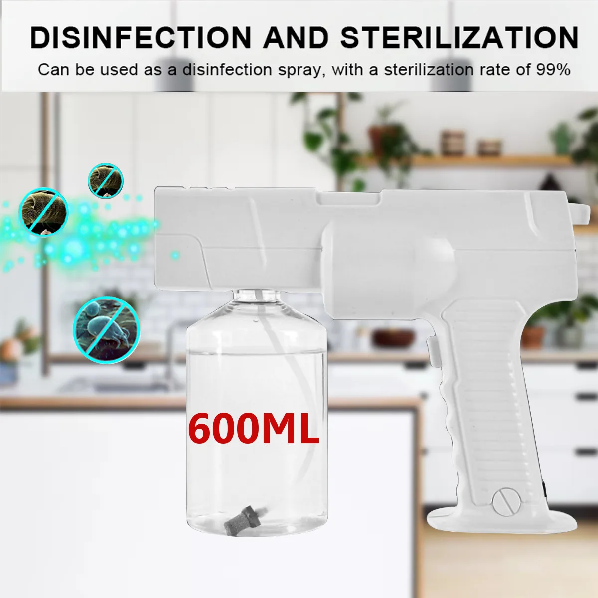 Аккумуляторный электростатический генератор тумана портативный распылитель
