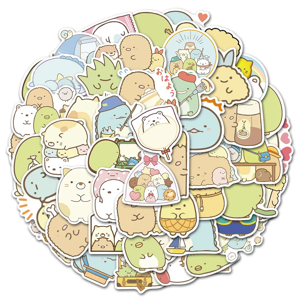

10/30/50PCS Corner Creature Cartoon Cute Sticker Graffiti Student Manual Notebook Decoration Toy Decoration Wholesale