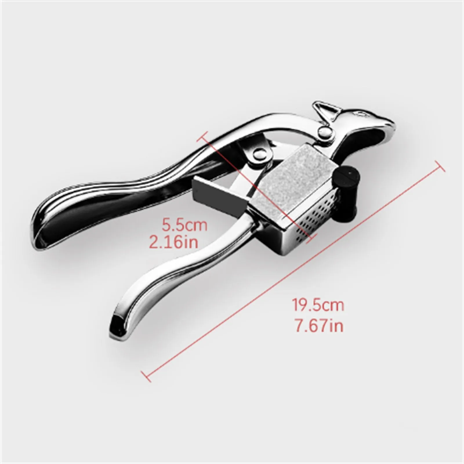 Высококачественный чесночный пресс тяжелая мягкая ручка и прочный дизайн