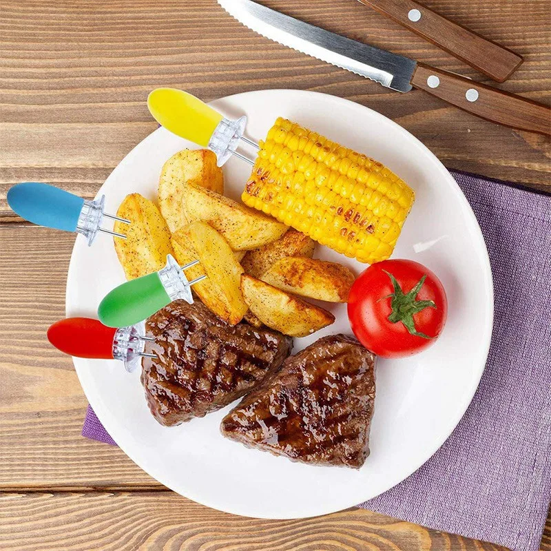24 шт. держатели для кукурузы из нержавеющей стали Кукуруза в початках