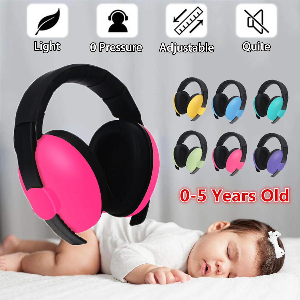 

Наушники для детей 3-5 лет, Защита слуха для детей