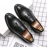 men shoes fashion low heel pu leather male casual comfortable stylish classic loafers shoes for men zapatos de hombre 4kd178