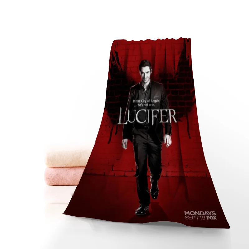 Custom Lucifer модное банное полотенце мочалка домашний текстиль дорожный для рук и