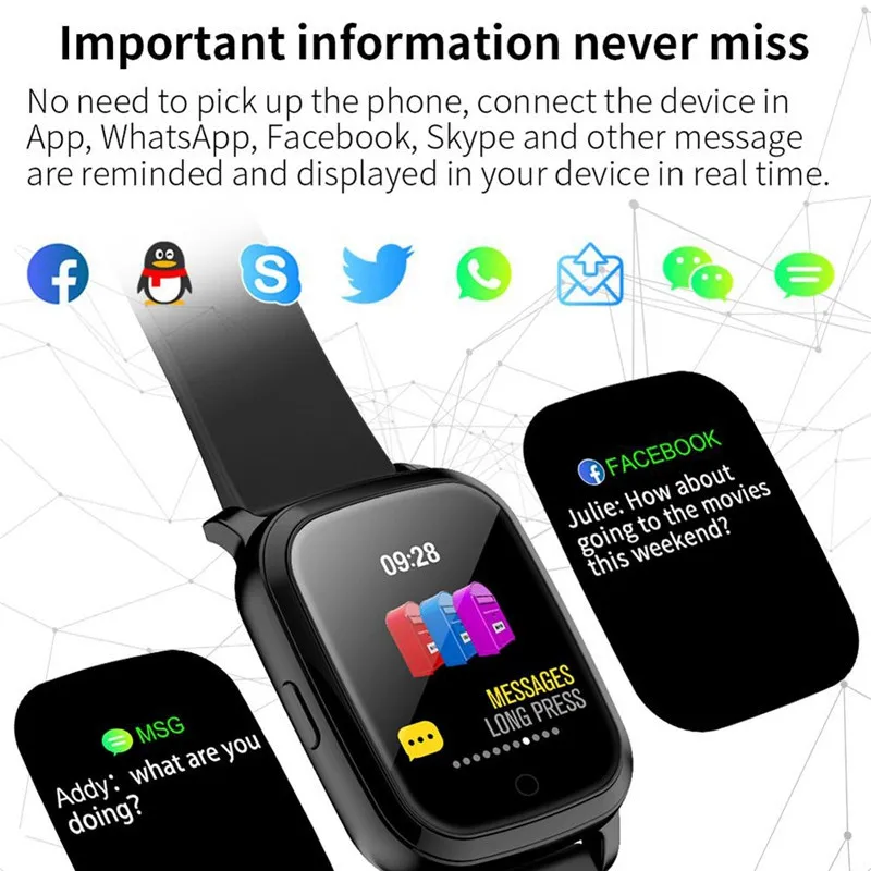 CV06 Смарт часы с температурой тела кровяным давлением фитнес трекер спортивные