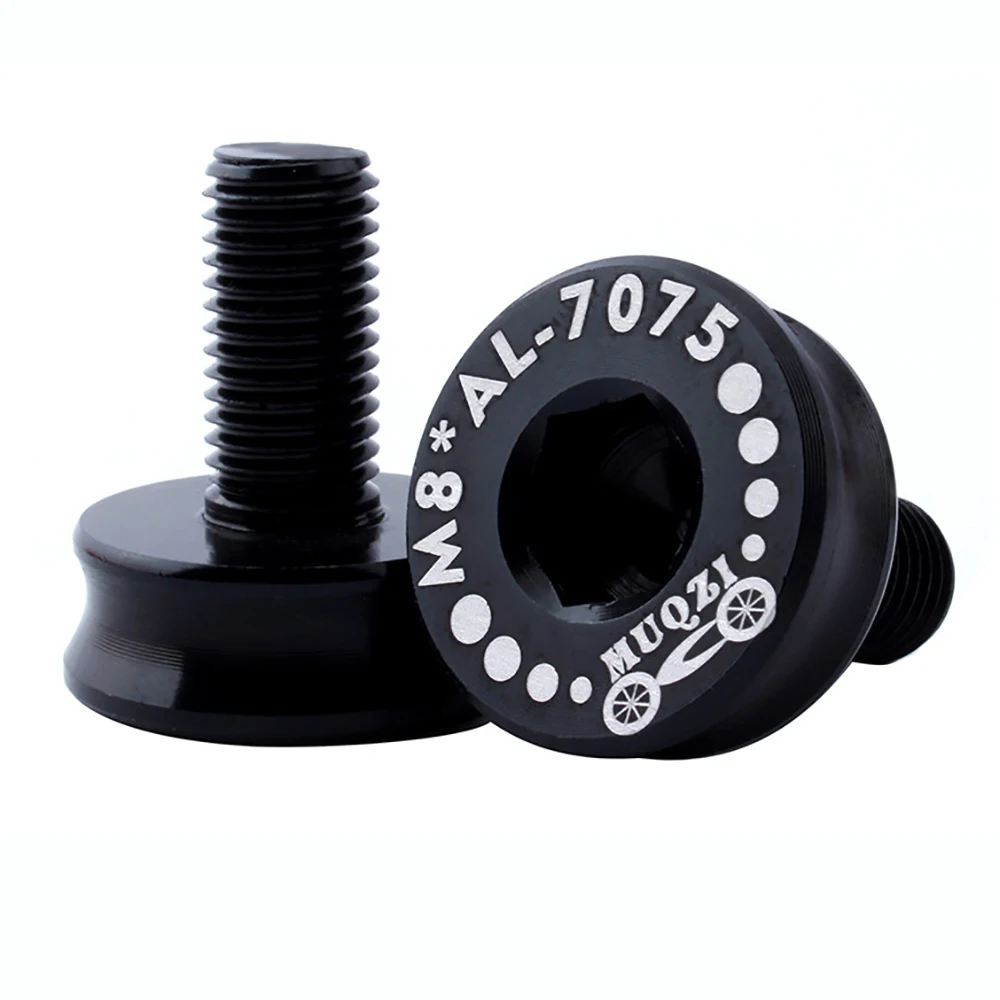 

2pcs Shaft Bicycle Crankset Screw Cycling Bolts Hexagon Square Hole Dustproof Replacement Capless Axle Bottom Bracket Parts