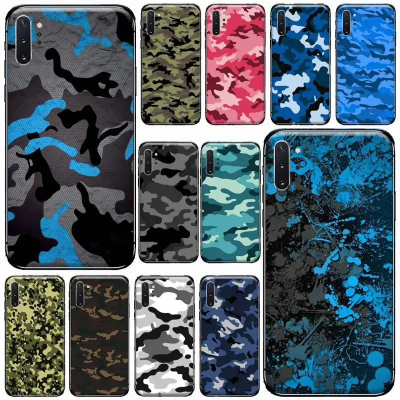

Camouflage Pattern Camo military Army Phone Case For Samsung Galaxy S8 S9 S10 Plus S10E Note 3 4 5 6 7 8 9 10 Pro Lite cover