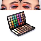 POPFEEL 80 цветов стойкие матовые тени для макияжа блестящие тени для век мерцающие пигменты дымчатые тени для век Палитра Косметика