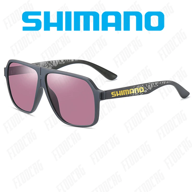 

Shimano Polarized Sunglasses One Piece Fishing Classic Sun Glasses Men's Driving Shades Male Sunglass Vintage Travel Sunglasses