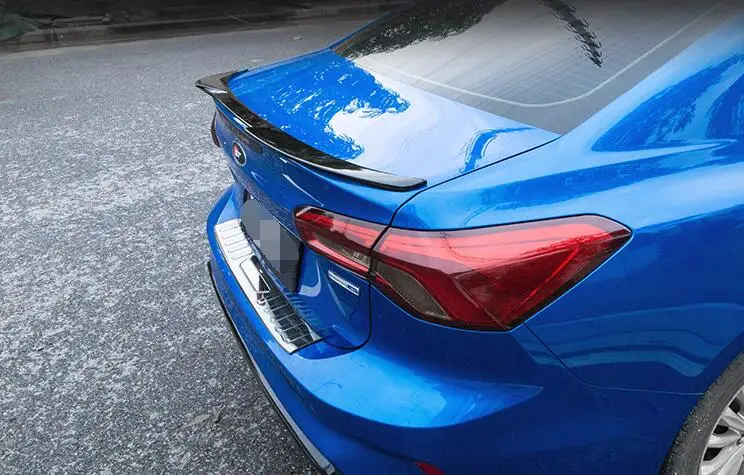 Спойлер для FORD Focus 2019-2020 спойлер фокусировки заднего крыла автомобиля из ABS