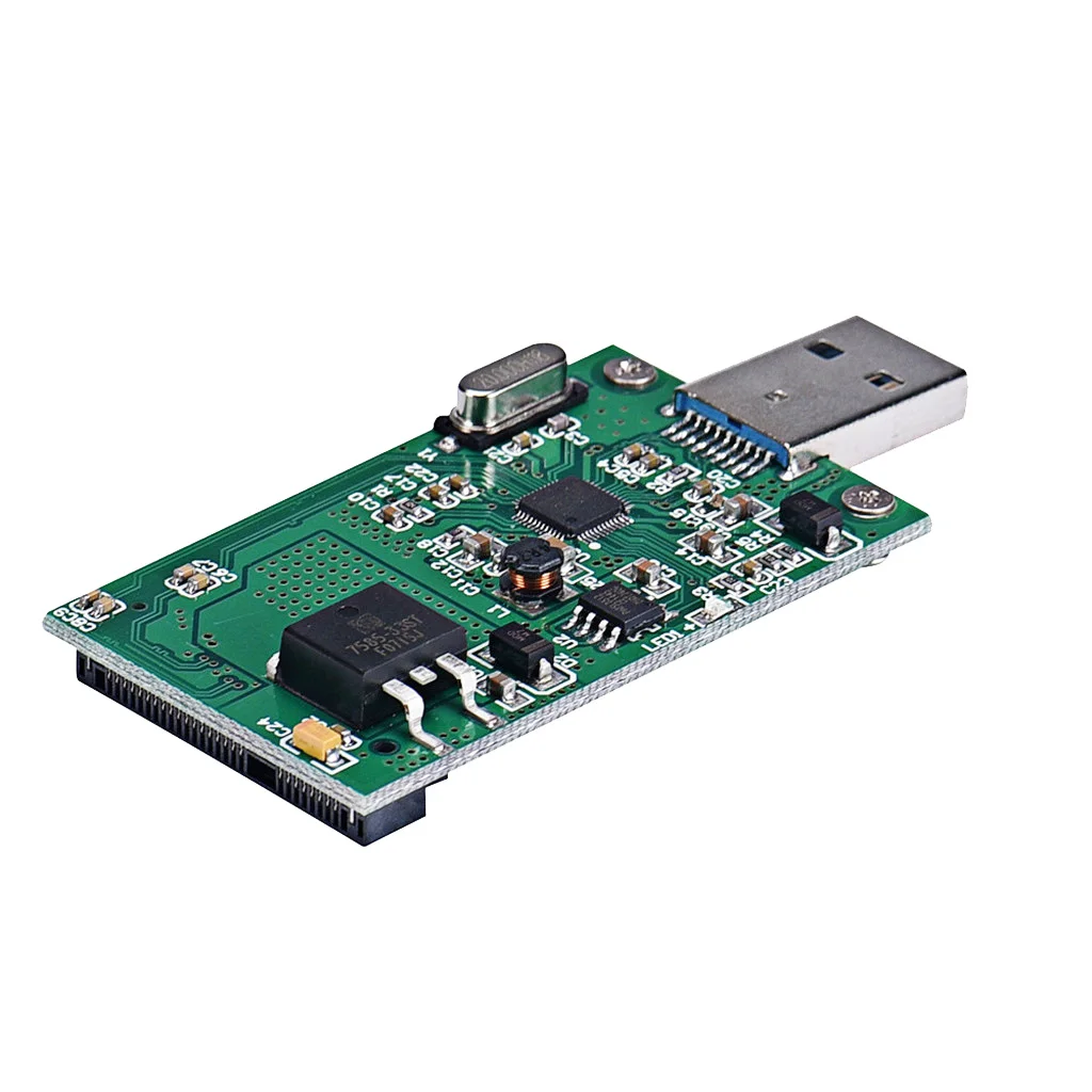 1pcs Mini PCI-e MSATA SSD To USB3.0 Converter For 1.8 &quot(standard Size) Drives | Компьютеры и офис