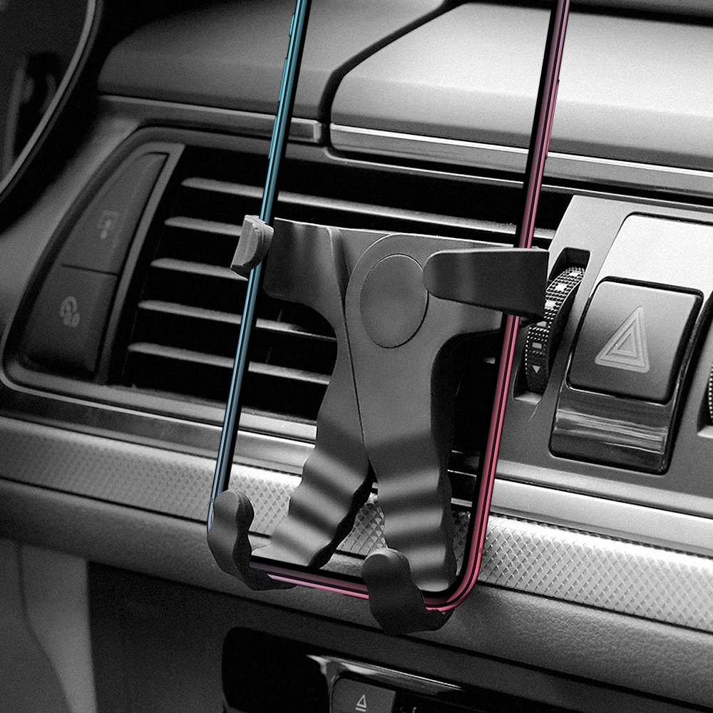 Air Vent Car Phone Holder Universal One-Hand Operation Mount for iPhone X 8 7 6 LG Huawei Samsung Galaxy f |