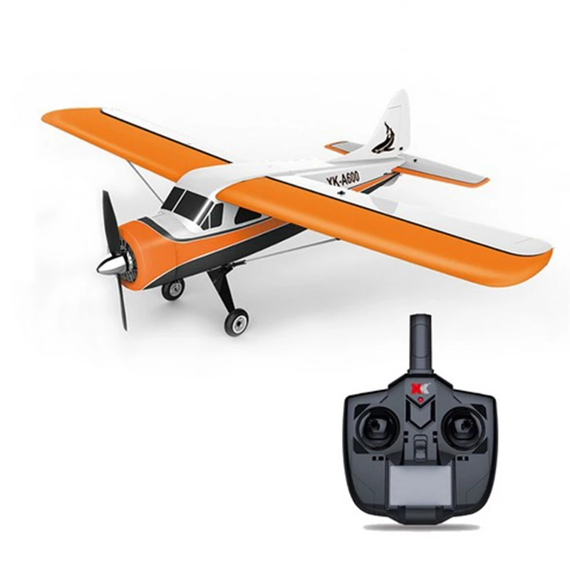 Wltoys Xk Dhc-2 A600 Rc Самолет Rtf 2 4G бесщеточный двигатель 3D/6G пульт дистанционного