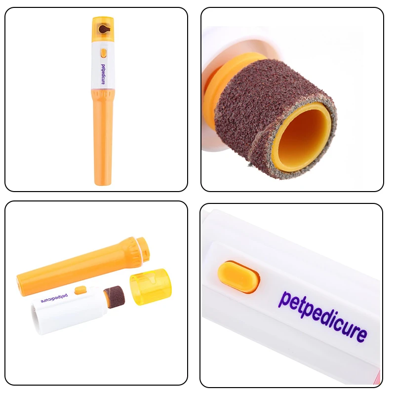 

Pet Nail Clipper Cats Dog Paw Nails Trimmer Electric Painless Dogs Nail Grinding File Kit Pet Dog Nail Grinder Grooming Tool 4