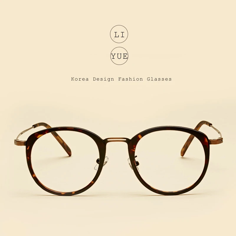 

Fashion Retro women's eyeglasses frames Optical Glasses Frame Women Vintage Myopia Prescription glasses Round full eyewear 2020