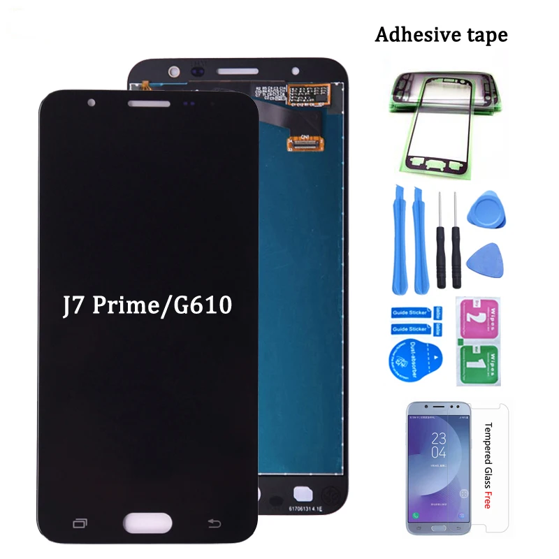ЖК дисплей с сенсорным экраном и дигитайзером в сборе для Samsung Galaxy J7 Prime G610 G610F G610K