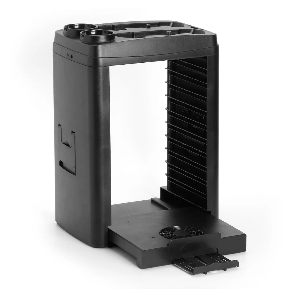 Вертикальное зарядное устройство в виде дисковой башни для PS4/ PS4 Slim/ Pro