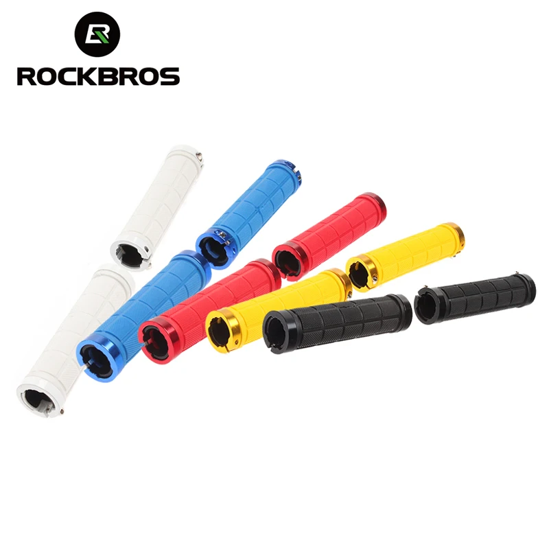 Велосипедные ручки ROCKBROS резиновые фиксированные велосипедные с блокировкой