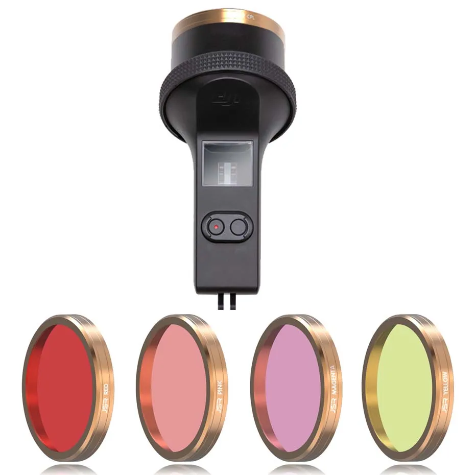 Для Osmo Карманный водонепроницаемый корпус фильтр фильтры для подводной съемки DJI