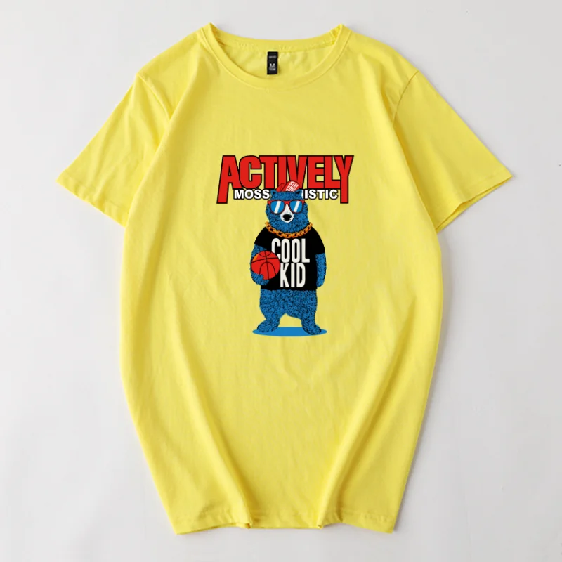 

Werewolf Pattern Printed Women T-Shirt 100% Pure Cotton Short Sleeve Crew Round Neck WOMEN'S Top Casual Clothing