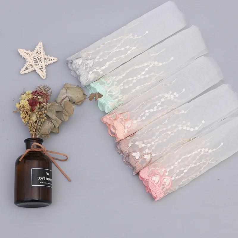 1 Размер свадебная кружевная ткань серый зеленый розовый цвет кружевное платье